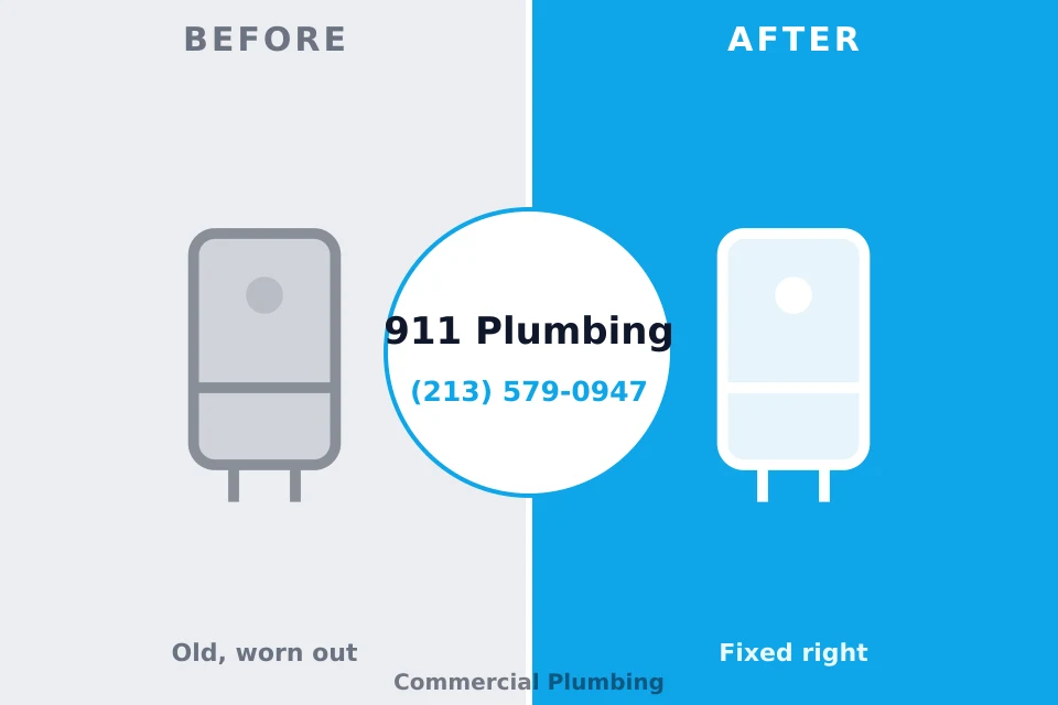 Before and after: plumbing repair Edgerton, OH